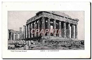 Carte Postale Ancienne Crece Le Parthenon