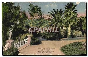 Bild des Verkufers fr Carte Postale Ancienne Toulon Les Jardins du Mourfilon zum Verkauf von CPAPHIL