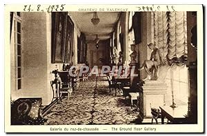 Carte Postale Ancienne Château De Valencay Galerie du rez de chaussee