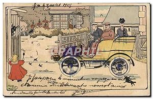 Carte Postale Ancienne Automobile