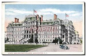 Carte Postale Ancienne State War And Navy Building Washington DC