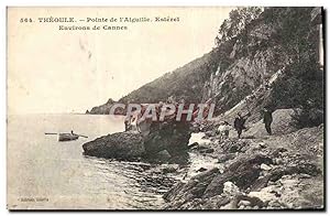 Carte Postale Ancienne Theoule Pointe de L'Aiguille Esterel Environs de Cannes