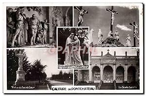 Bild des Verkufers fr Carte Postale Moderne Calvaire De Pontchteau Jesus est flagelli Le Golgotha La Scala Sancta Sacre Coeur zum Verkauf von CPAPHIL