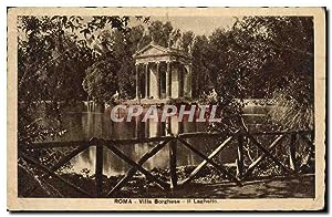 Image du vendeur pour Carte Postale Ancienne Roma Villa Borghese II Laghetto mis en vente par CPAPHIL