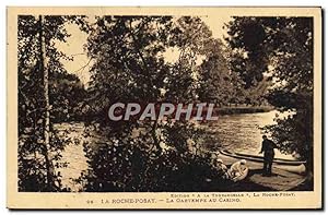 Carte Postale Ancienne La Roche Posay La Gartempe Au Casino