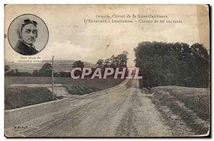 Carte Postale Ancienne Automobile Circuit de la Seine Inferieure D'Envermeu a Londinieres Chemin ...