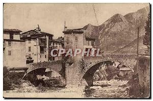 Image du vendeur pour Carte Postale Ancienne Sospel Et Vieux Pont Et Les Montagnes d'Italie mis en vente par CPAPHIL