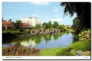 Seller image for Carte Postale Moderne Castle Pool Hereford for sale by CPAPHIL