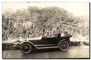 CARTE PHOTO Automobile Lourdes a Gavarnie 1928