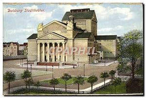 Carte Postale Ancienne Disburg Stadttheater