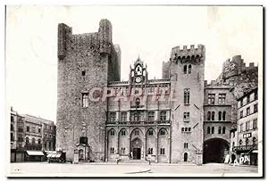 Carte Postale Ancienne Narbonne L'Hôtel De Ville