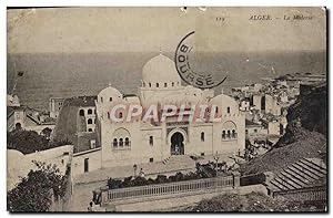 Carte Postale Ancienne Alger La Medersa