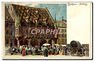 Carte Postale Ancienne Freiburg