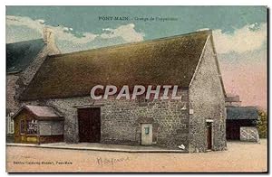 Carte Postale Ancienne Pontmain Grange de L'apparition