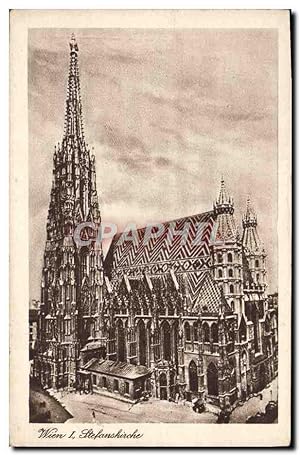 Carte Postale Ancienne Wien Stefanskirche