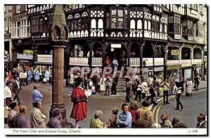 Seller image for Carte Postale Moderne The Town Crier and Chester Cross Chester for sale by CPAPHIL