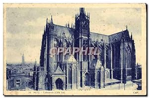Carte Postale Ancienne Metz Cathédrale