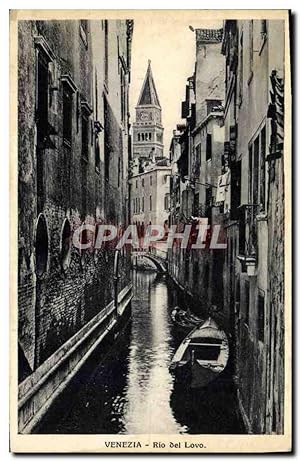 Carte Postale Ancienne Venezia Rio Del Lovo