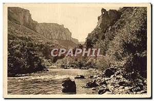 Carte Postale Ancienne Les Gorges Du Tarn Les Vignes