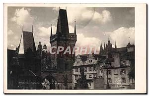 Carte Postale Ancienne Praha