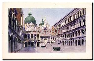 Carte Postale Ancienne Venezia Palazzlo Ducale
