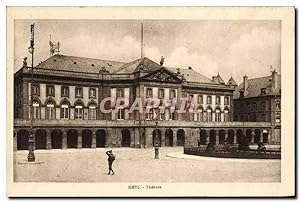 Carte Postale Ancienne Metz Théâtre