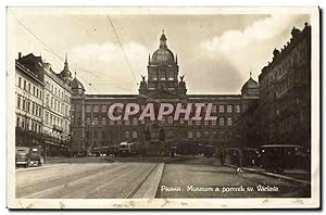 Carte Postale Ancienne Praha Museum a Pomnik