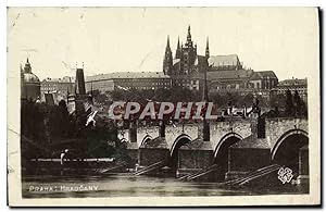 Carte Postale Ancienne Praha Hradcany