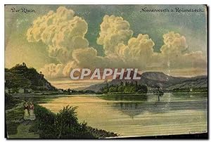 Carte Postale Ancienne Der Rhein