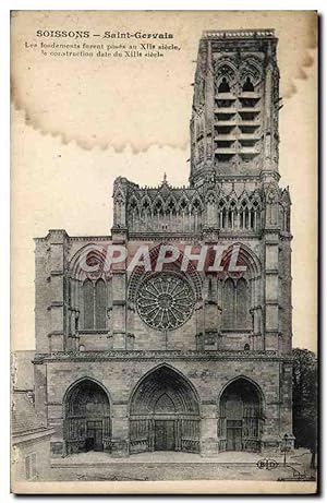 Carte Postale Ancienne Sossons Saint Gervais