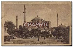 Bild des Verkufers fr Carte Postale Ancienne Constantinople S Sophie zum Verkauf von CPAPHIL