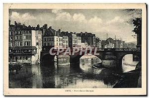 Carte Postale Ancienne Metz Pont Saint Georges