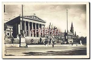 Carte Postale Ancienne Wien Parlament