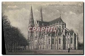 Carte Postale Ancienne Châteauroux Eglise Saint Andre