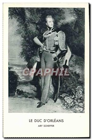 Bild des Verkufers fr Carte Postale Ancienne Le Duc D'Orleans Ary Scheffer zum Verkauf von CPAPHIL