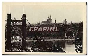 Carte Postale Ancienne Praha Stefanikuv Most