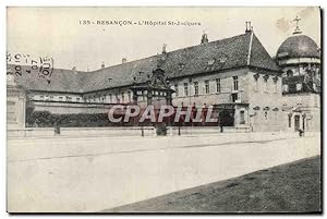 Carte Postale Ancienne Besancon L'Hopital St Jacques