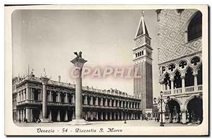 Carte Postale Ancienne Venezia Piazzetta S Marco
