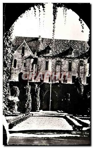 Carte Postale Ancienne Abbaye de Royaumont Asnieres sur Oise Batiments des refectoires Façade sur...