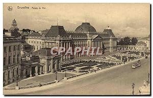 Carte Postale Ancienne Bruxelles Palais du roi