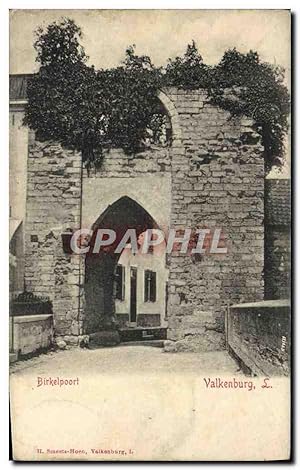 Carte Postale Ancienne Valkenburg Birkelpoort