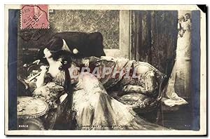 Bild des Verkufers fr Carte Postale Ancienne Fantaisie Salon 1903 Etcheverry Vertige zum Verkauf von CPAPHIL