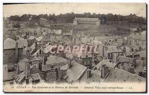 Carte Postale Ancienne Sedan vue générale Et la Maison de Retraite