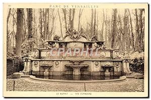 Bild des Verkufers fr Carte Postale Ancienne Le Buffet Parc de Versailles zum Verkauf von CPAPHIL