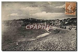 Carte Postale Ancienne Le Havre La Plage