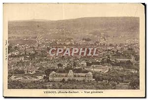 Carte Postale Ancienne Vesoul vue générale