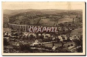 Carte Postale Ancienne Souillac Le Grand Viaduc De 30 arches