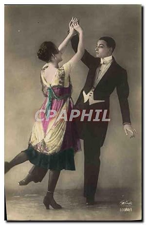 Bild des Verkufers fr Carte Postale Ancienne Fantaisie Femme Danse zum Verkauf von CPAPHIL