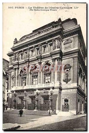 Image du vendeur pour Carte Postale Ancienne Paris Le Thtre De I'Opera Comique mis en vente par CPAPHIL