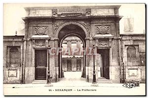 Carte Postale Ancienne Besancon La préfecture